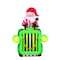 Celebrations Celebrations Santa With Tractor 6 ft. Inflatable MY-20C681 - alternate 1